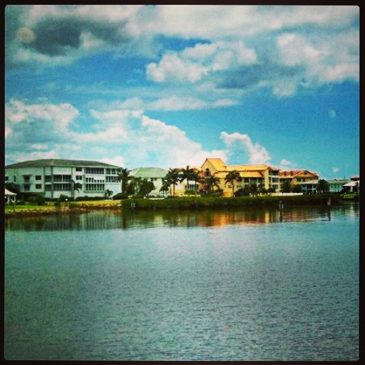 Peace River, Harbor front, Punta Gorda, Florida, Southwest Florida, USA