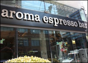 Aroma Espresso Bar, coffee, coffee shops, Toronto, Ontario, travel, travellersoul76