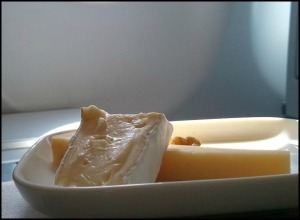 cheeses, in flight food, gourmet food, Finnair, business class, J class, travel, photography, TS76