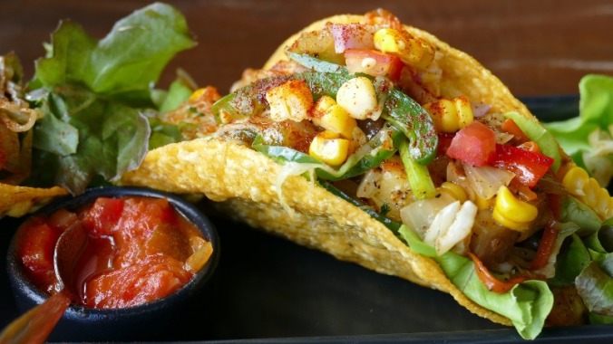 Feed your senses with delicious and colorful Mexican food with traditional tacos which are a must.