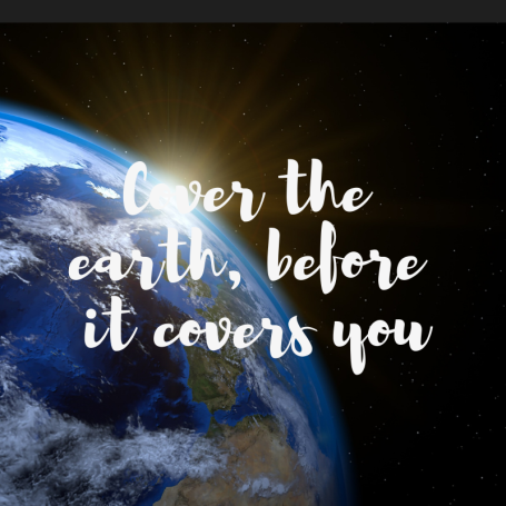 We're here on this planet for many reasons and we are in one side. We must cover the earth before it covers you. True quote right? #travel #quote #travelquote #travelblog #travelblogger #blogging #blog